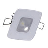 Lumitec Square Mirage Down Light - Spectrum RGBW Dimming - Glass Housing - No Bezel