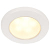 Hella Marine EuroLED 75 3" Round Screw Mount Down Light - Warm White LED - White Plastic Rim - 24V