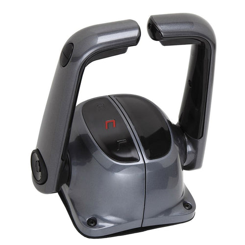 Uflex&nbsp;Twin Lever Top Mount Control w/Neutral Lock &amp; Trim Switch - Black