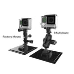 RAM Mount RAM 1" Ball Adapter for GoPro&reg; Bases with Short Arm and Action Camera Adapter