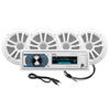 Boss Audio MCK632WB.64 Marine Stereo &amp; 2 Pairs of 6.5" Speaker Kit - White
