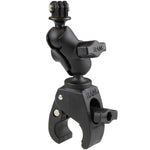 RAM Mount Small Tough-Claw&trade; Base w/Short Double Socket Arm &amp; GoPro&reg;/Action Camera Mount