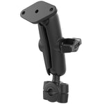 RAM Mount RAM&reg; Torque&trade; 3/8" - 5/8" Diameter Mini Rail Base w/ 1" Ball, Medium Arm and Diamond Ball Base