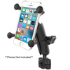 RAM Mount RAM&reg; Torque&trade; 3/8" - 5/8" Diameter Mini Rail Base with 1" Ball, Medium Arm and X-Grip&reg; for Phones