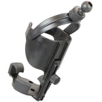 RAM Mount RAM Level Cup&trade; XL with Torque&trade; 3/4" &ndash; 1" Diameter Rail Base and Short Arm