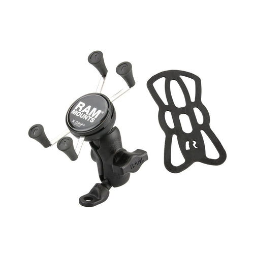 RAM MOUNT X-Grip&reg; Phone Mount w/9mm Angled Bolt Head Adapter