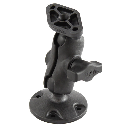 RAM Mount RAM&reg; High-Strength Composite Drill-Down Mount w/Diamond Plate