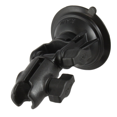 RAM Mount RAM&reg; Twist-Lock&trade; Composite Suction Cup Ratchet Mount w/Socket Arm