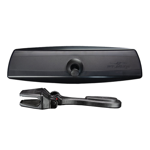 PTM Watersports Mirror/Bracket Kit w/VR-140 PRO Mirror &amp; CFR-200 (Black)