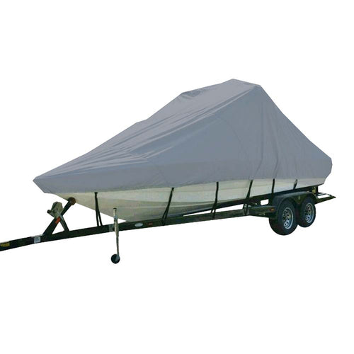 Carver Sun-DURA&reg; Specialty Boat Cover f/23.5' Inboard Tournament Ski Boats w/Tower &amp; Swim Platform - Grey