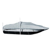 Carver Sun-DURA&reg; Styled-to-Fit Boat Cover f/20.5' Sterndrive Deck Boats w/Walk-Thru Windshield - Grey