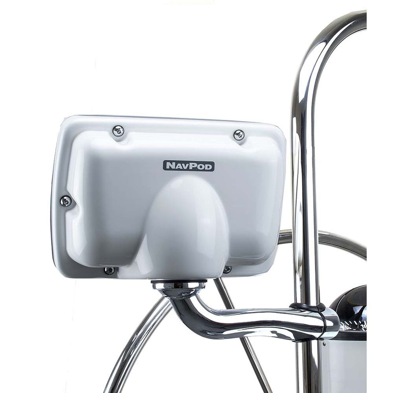 NavPod RailMount Pre-Cut f/Simrad GO7 XSE, GO7 XSR &amp; B&amp;G Vulcan 7R (Fits 1&Prime; or 1.25&Prime; Tubing)