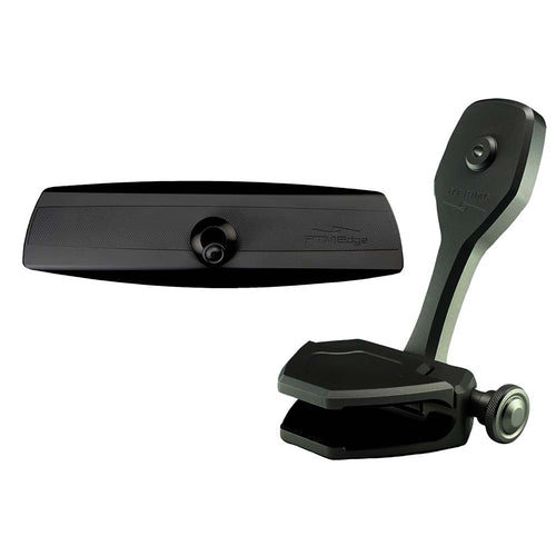 PTM Watersports Mirror/Bracket Kit w/VR-140 Elite Mirror &amp; ZXR-300 (Black)