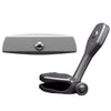 PTM Watersports Mirror/Bracket Kit w/VR-140 Elite Mirror &amp; ZXR-320 (Titanium Grey)