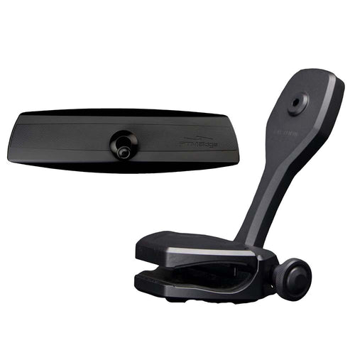 PTM Watersports Mirror/Bracket Kit w/VR-140 Elite Mirror &amp; ZXR-320 (Black)