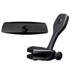 PTM Watersports Mirror/Bracket Kit w/VR-140 Elite Mirror &amp; ZXR-320 (Black)