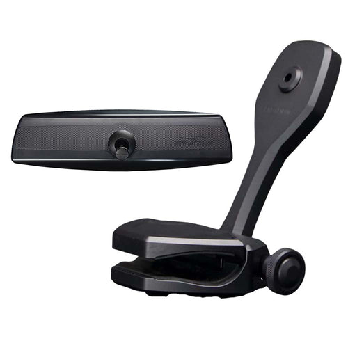 PTM Watersports Mirror/Bracket Kit w/VR-140 PRO Mirror &amp; ZXR-361 (Black)