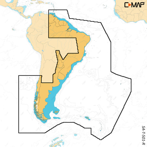 C-MAP REVEAL&trade; X - Gulf of Paria to Cape Horn