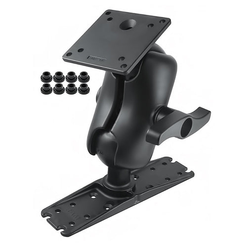 RAM Mount RAM&reg; Ball Mount w/100x100mm VESA Plate &amp; Large Electronics Plate