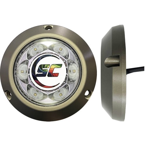 Shadow-Caster SC3 Series Underwater Light - Full-Color Change - 12-Color Standard or Unlimited Colors w/Shadow-NET&reg;