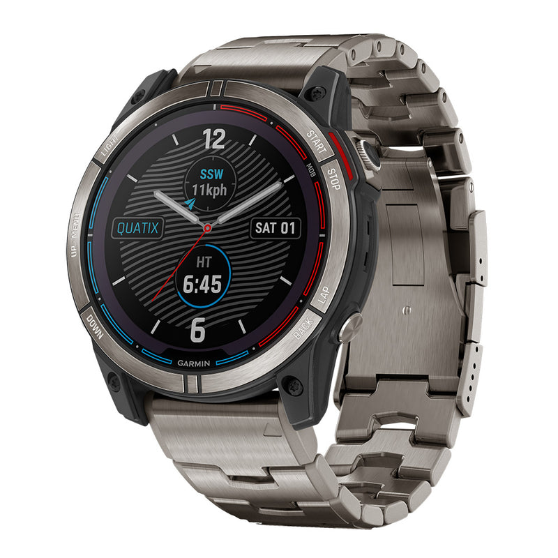 Garmin quatix&reg; 7 - Solar Edition Marine GPS Smartwatch w/Solar Charging