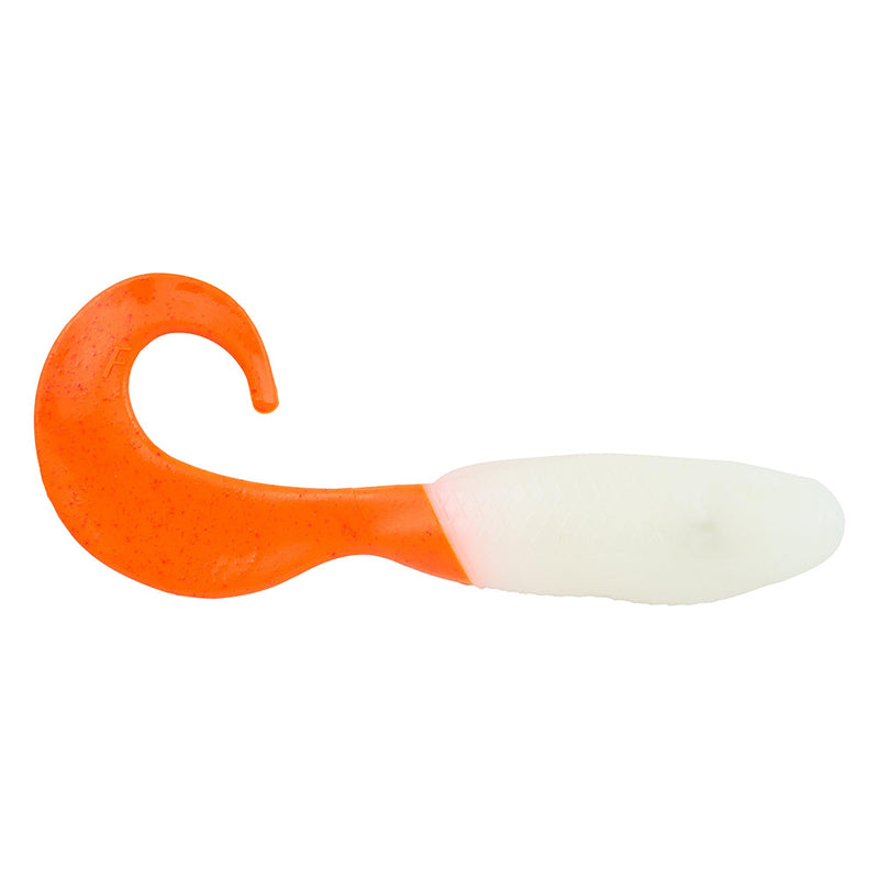 Berkley Gulp!&reg; Saltwater Swimming Mullet - 4" - Glow/Orange
