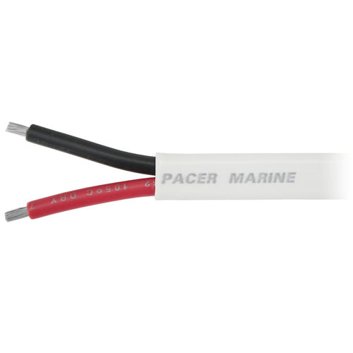 Pacer 10/2 AWG Duplex Cable - Flat Cable - Red/Black - 1,000'