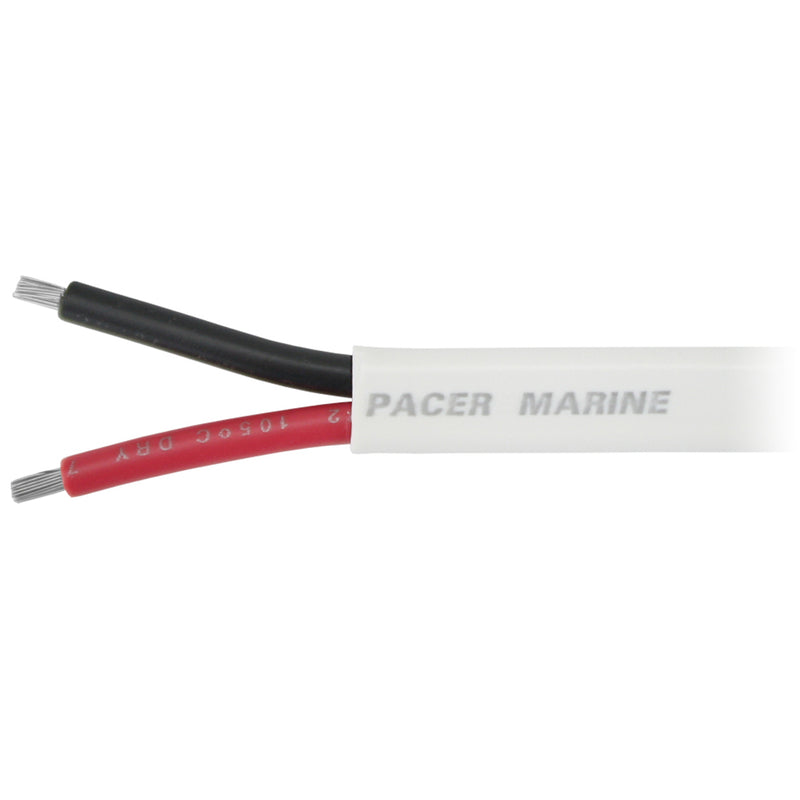Pacer 6/2 AWG Duplex Cable - Flat Cable - Red/Black - 250'