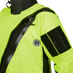 Mustang Sentinel&trade; Series Water Rescue Dry Suit - Fluorescent Yellow Green-Black - XXXL Regular