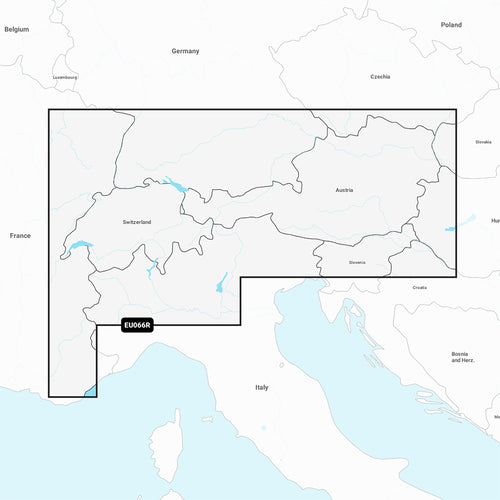 Garmin Navionics Vision+ NVEU066R - Alpine, Lakes &amp; Rivers - Inland Marine Chart