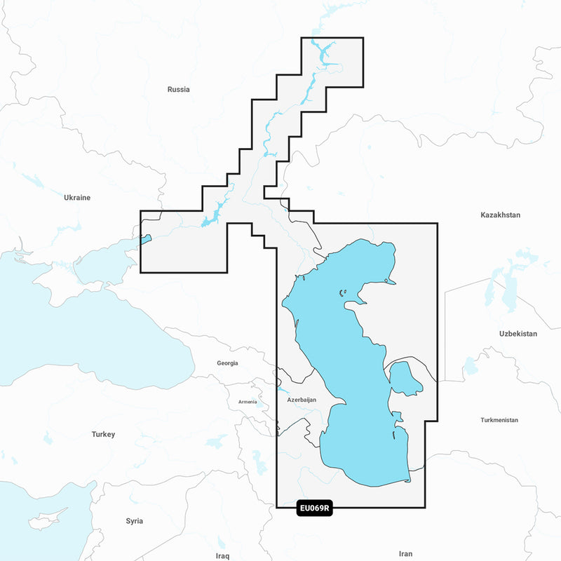 Garmin Navionics Vision+ NVEU069R - Caspian Sea &amp; Lower Volga River - Marine Chart