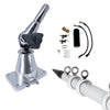 Tigress XD Bay Series Top Mount System - 15' - Aluminum Silver Outriggers Deluxe Rigging Kit
