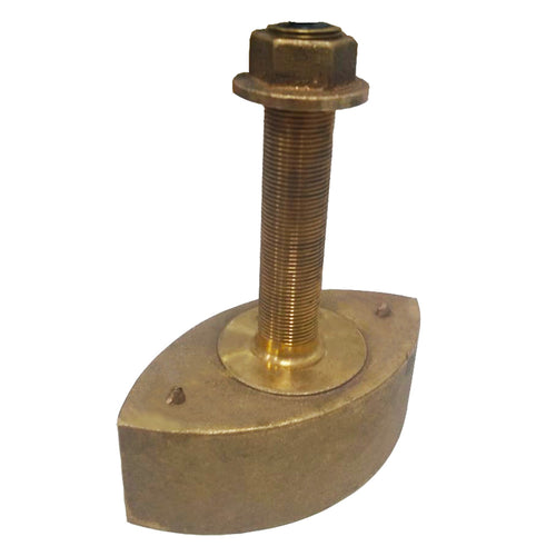 Echonautics Bronze Stem Thru-Hull High-Frequency CHIRP Transducer - 600W &amp; 130 - 210kHz